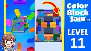 Color Block Jam Level 11 Solution Walkthrough
