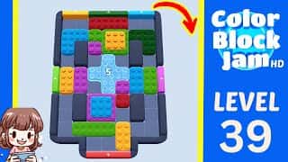 Color Block Jam Level 39 Solution Walkthrough