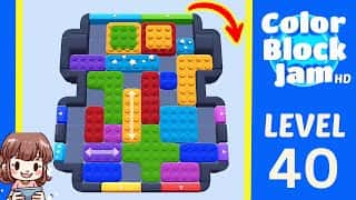 Color Block Jam Level 37 Solution Walkthrough